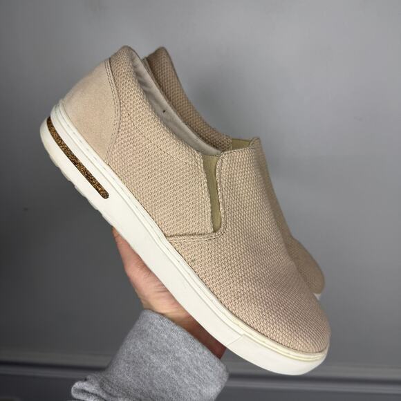 Birkenstock Oswego Sandcastle Canvas Slip-On Loafer EU 41 W10-10.5 M8-8.5 - Picture 9 of 9